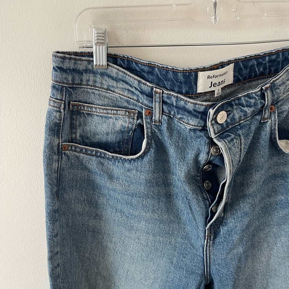 Reformation Cynthia Stretch High Rise - Picture 2 of 6